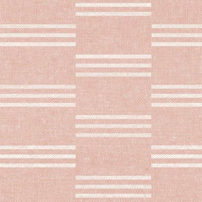 Ella stripe - pink home decor (triple dash stack)  - LAD21