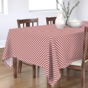 pink and brown stripes fabric - candy stripe fabric - chocolate strawberry stripes - ice cream