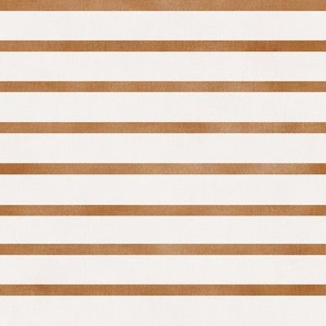 Mod Bronze Horizontal Stripes (white) 8"