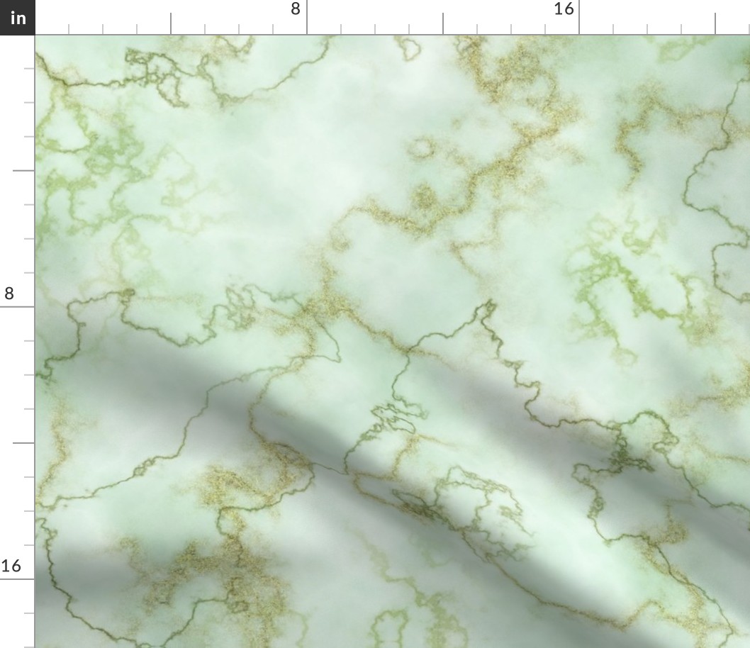 Marble Fabric, Marble Texture, Marble Design, Green, Light Green, Mint Green, Gold