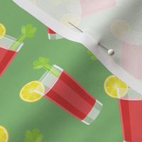 Bloody Mary - cocktails - green - LAD21