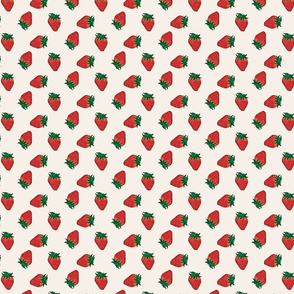 Strawberries large print