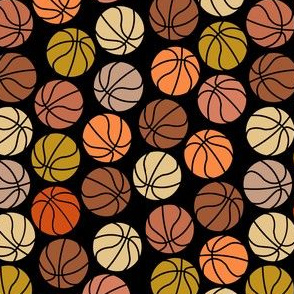 Basketballs Brown