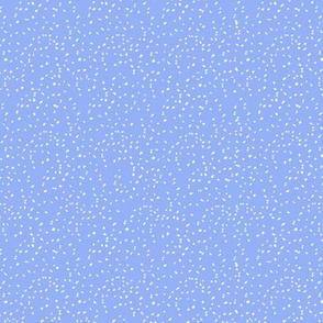 Small specks texture white on winter cobalt blue