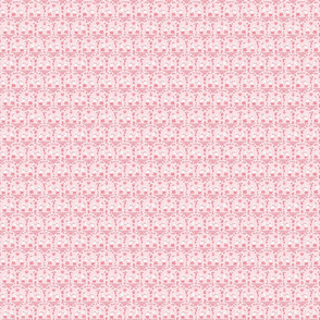 Pink Monotone Bunny Garden | SMALL