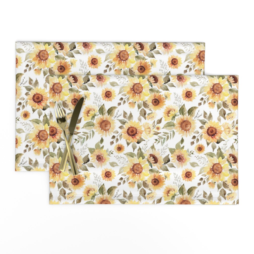 Sunflower Floral Fall