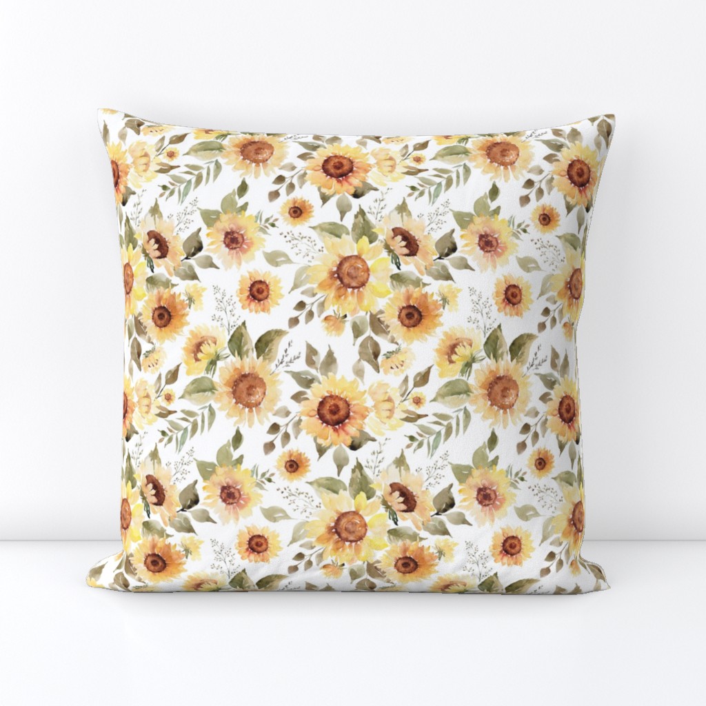 Sunflower Floral Fall