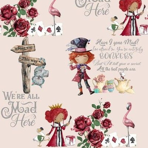 Mad hatter and the red queen