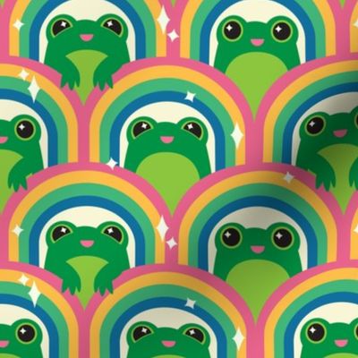 Happy Frog Rainbow