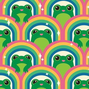 Happy Frog Rainbow