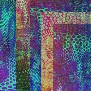 glow hive quilt panels