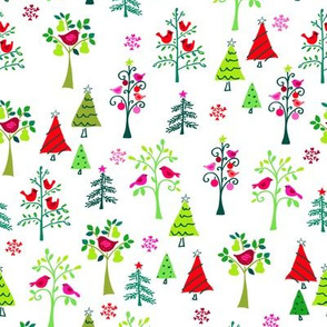 53 Christmas Bird Trees  