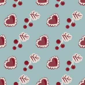 currants and hearts by rysunki_malunki