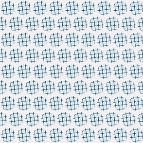 Plaid Dot Blue-Blue-ch