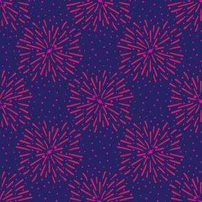new year fireworks by rysunki_malunki