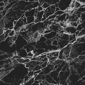 Black Marble Fabric, Wallpaper and Home Decor | Spoonflower