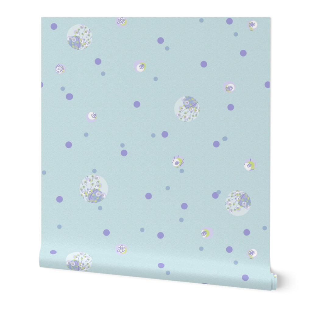 Baby pastel comfort dream bubbles sea glass 