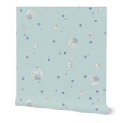 Baby pastel comfort dream bubbles sea glass 