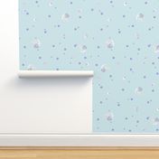 Baby pastel comfort dream bubbles sea glass 