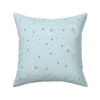 Baby pastel comfort dream bubbles sea glass 