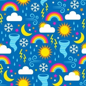 Weather Forecast (Blue)