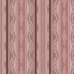 copper-rose stripes