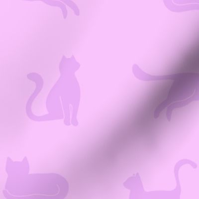 Tone on Tone Cats 2 Large Lilac