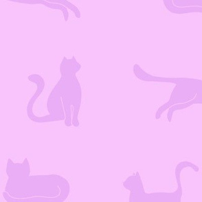 Tone on Tone Cats 2 Large Lilac