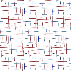 unPlaid in Red White Blue small