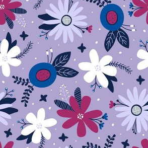 Spring Floral (Lilac)
