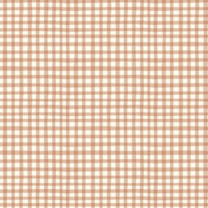 Picnic Gingham small check - dusty pink