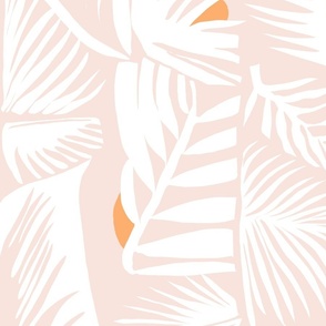 Retro Palm spring  /Pink