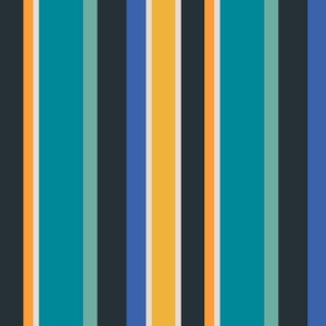 Energizing stripes/ orange