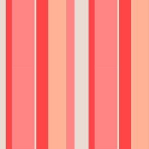 Energizing stripes/ red