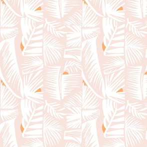 Retro palm spring/ pink/ small