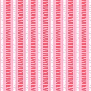 Coral pink Stripe, textured lines
