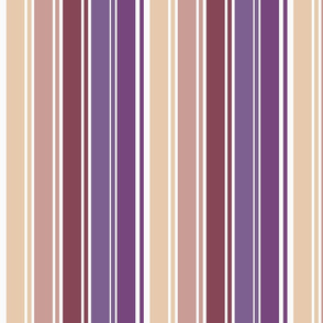 peach iris stripe 8x8