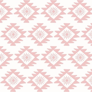 aztec sun pink white