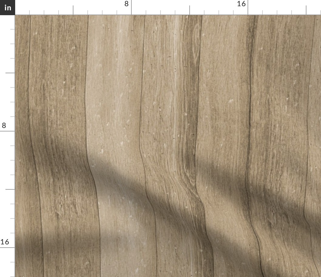 Bigger Scale - Rustic Farmhouse Wood Texture in Brown