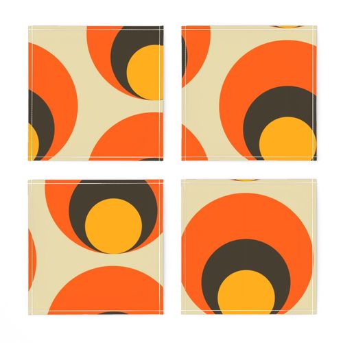 70s Dot Eye Jumbo- Retro Vintage Mid Century Modern Design