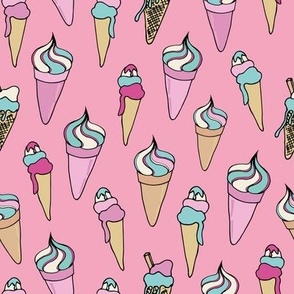 Ice Cream Cone summer (pink)