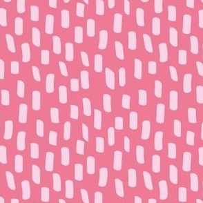 Dash Blob Dot Blender/Coordinate on coral pink