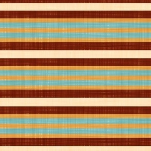 American Southwest Inspired Serape Stripes Large Scale