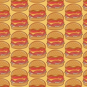 Cheeseburgers on Yellow - Small