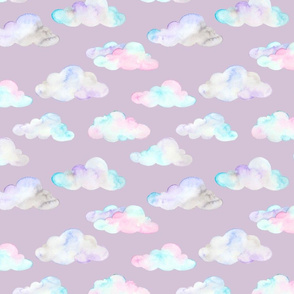 Clouds lavender