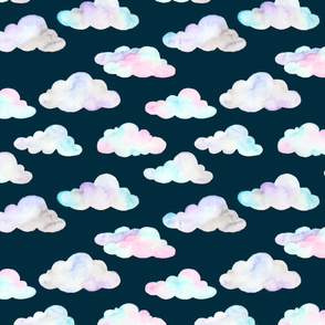 Clouds navy