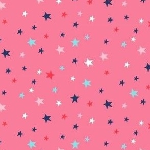 Stars - pink