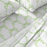 Small Hannah Ribbon Trellis Spring Green