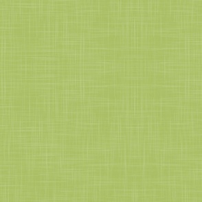 bohemian green - linen texture on green - textured fabric