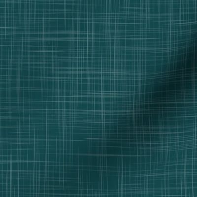 bohemian dark green - linen texture on dark green - textured fabric